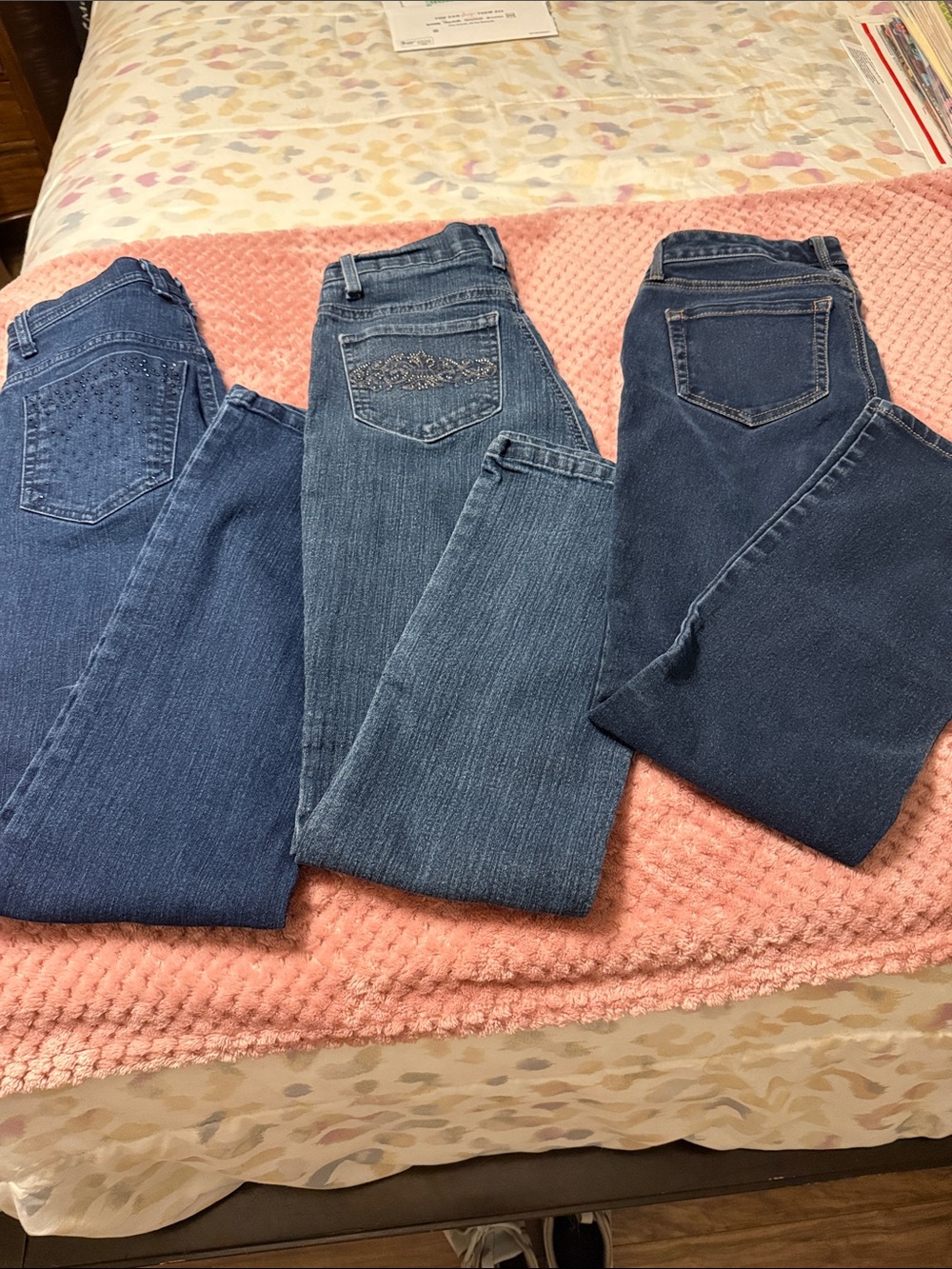 Charter Club Straight-Leg Jeans in Varied Blue Washes